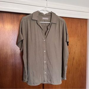 Everlane Olive Green Top